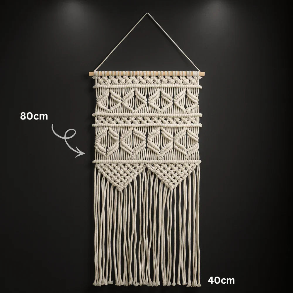 Macrame Wall Hanging, Boho Wall Decor, Bohemian Home Decor, Cotton Macrame, Wall Art